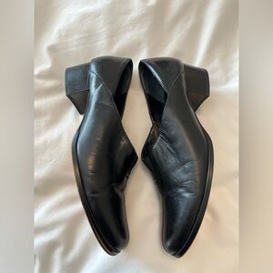 Black Leather Women’s Ann Klein Pumps 8.5 Medium